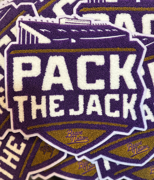 Pack The Jack Chenille Patch