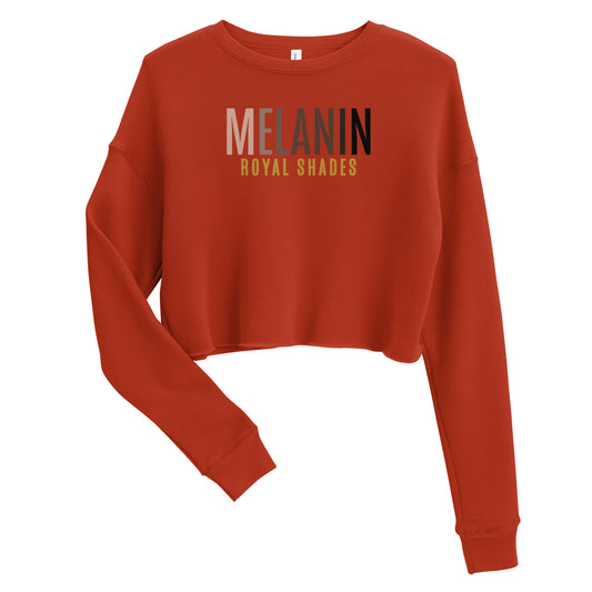 MELANIN Crop Sweatshirt